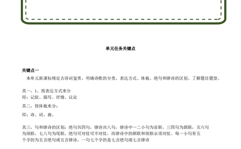 第五单元古诗词鉴赏：&ldquo;六看&rdquo;（主题解读+素材精选）-（统编版）_高语_高中语文_选择性必修下册_单元阅读