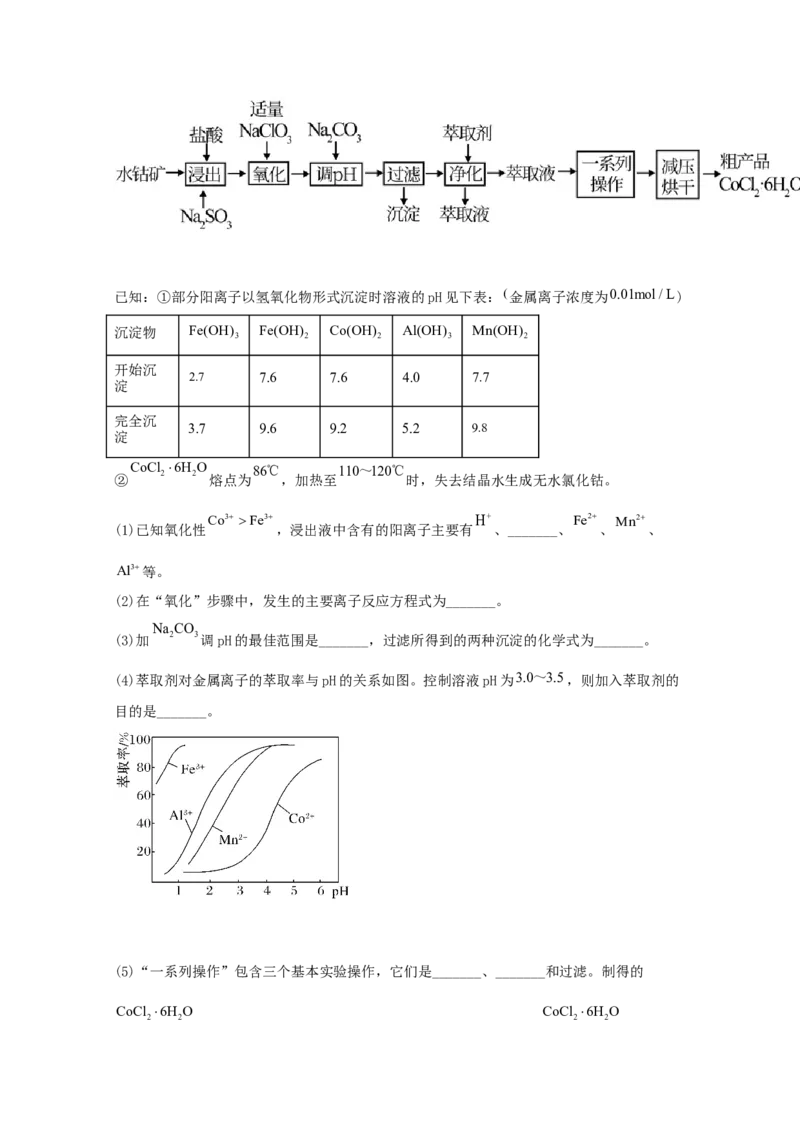 专题20工业流程题（学生版）2021年高考化学真题和模拟题分类汇编（44题）_05高考化学_新高考复习资料_2023年新高考资料_一轮复习_2023年新高考大一轮复习讲义