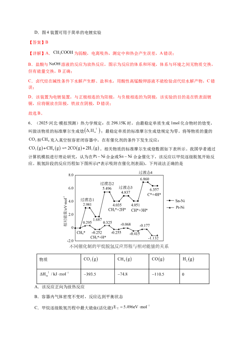专题19化学能与热能（解析版）-备战2025年高考化学二轮&middot;突破提升专题复习讲义（新高考通用）_05高考化学_2025年新高考资料_二轮复习_01高考语文等多个文件