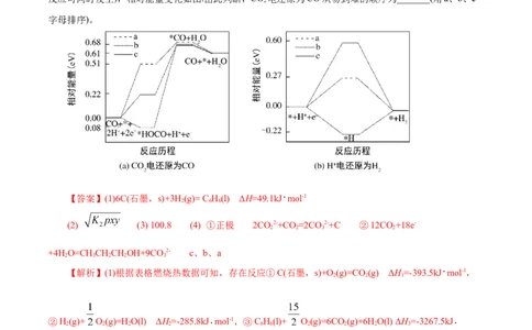 专项12碳达峰与碳中和（解析版）_05高考化学_新高考复习资料_2023年新高考资料_专项复习_2023年高考化学热点专项导航与精练（新高考专用）