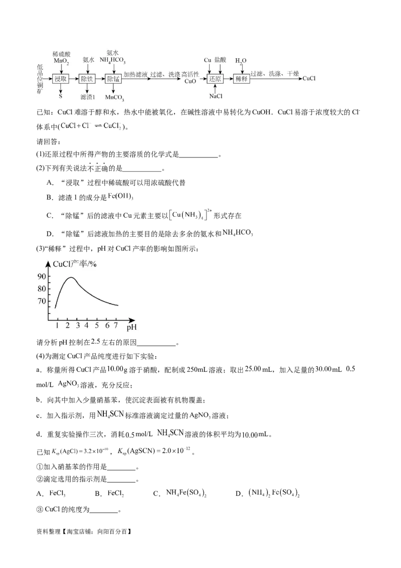 专题05金属及其重要化合物（讲义）（解析版）_05高考化学_新高考复习资料_2024年新高考资料_二轮复习资料_高频考点解密2024年高考化学二轮复习高频考点追踪与预测（新高考专用）