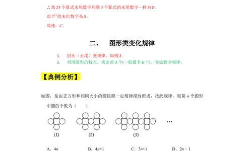 专题05压轴必会：找规律精讲练-2023-2024学年七年级数学上学期期末复习重难点突破（人教版）（解析版）_初中数学人教版_7上-初中数学人教版_7上-初中数学人教版（旧版）赠送_06习题试卷