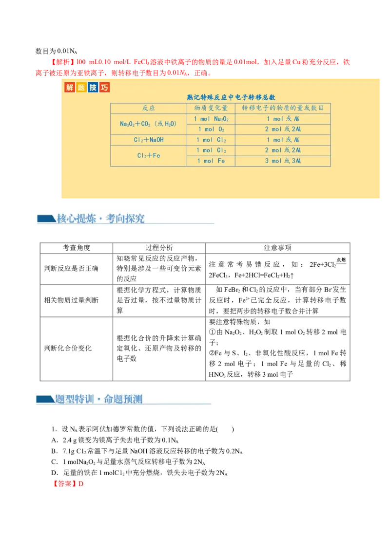 专题02化学计量及其应用(讲义)(解析版)_05高考化学_2024年新高考资料_2.2024二轮复习_2024年高考化学二轮复习讲练测（新教材新高考）