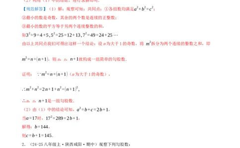 专题20.5勾股定理（十八大易错题题型训练共52题）解析版_初中数学人教版_八年级数学下册_保存转存之后查看(1)_2026春季新版-持续更新中_第二套-知_08讲义练习