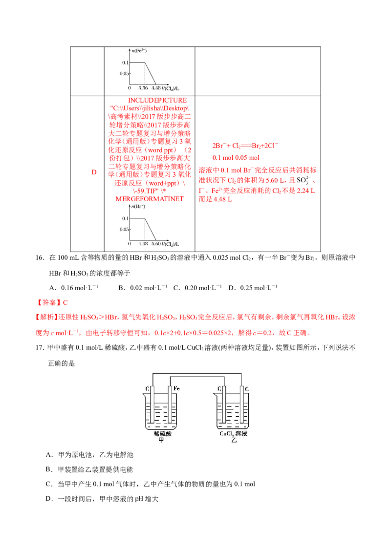 专题05化学反应与能量-高中化学纠错笔记_05高考化学_新高考复习资料_2022年新高考资料_2022年一轮复习各版本_1.高考化学2022年一轮复习通用版_赠品高中化学纠错笔记