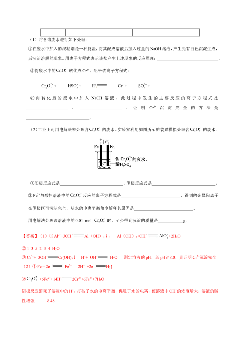 专题05化学反应与能量-高中化学纠错笔记_05高考化学_新高考复习资料_2022年新高考资料_2022年一轮复习各版本_1.高考化学2022年一轮复习通用版_赠品高中化学纠错笔记