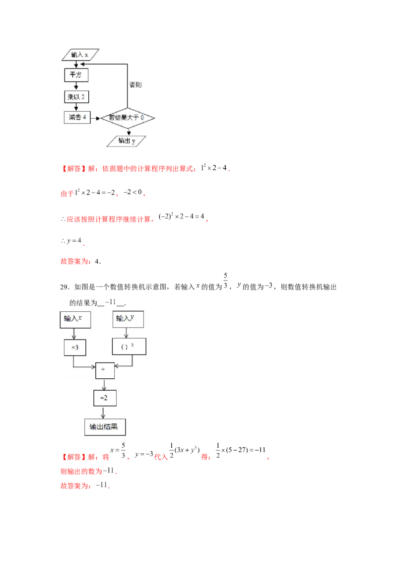专题2.4探索规律（强化）（解析版）_初中数学人教版_7上-初中数学人教版_7上-初中数学人教版（旧版）赠送_06习题试卷_1同步练习_3题型分层练（基础+强化）