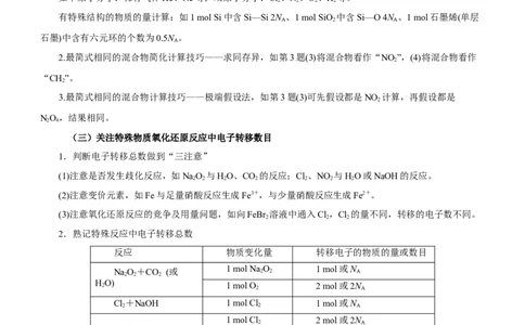 专题02阿伏加德罗常数及其化学计算（讲）解析版-2023年高考化学二轮复习讲练测（新高考专用）_05高考化学_新高考复习资料_2023年新高考资料_二轮复习