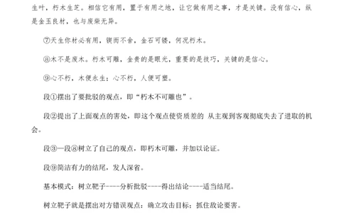 绿地工作室《作文指导：驳论文的写作》（教学设计）高中语文选择性必修上册同步教学（统编新版）_高语_高中语文_必修下册_高中语文全套资料说课稿_教案第2套