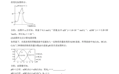 专项09水溶液中的离子平衡-2023届高考化学二轮复习知识清单与专项练习（新高考专用）（原卷版）_05高考化学_新高考复习资料_2023年新高考资料_二轮复习_选择题