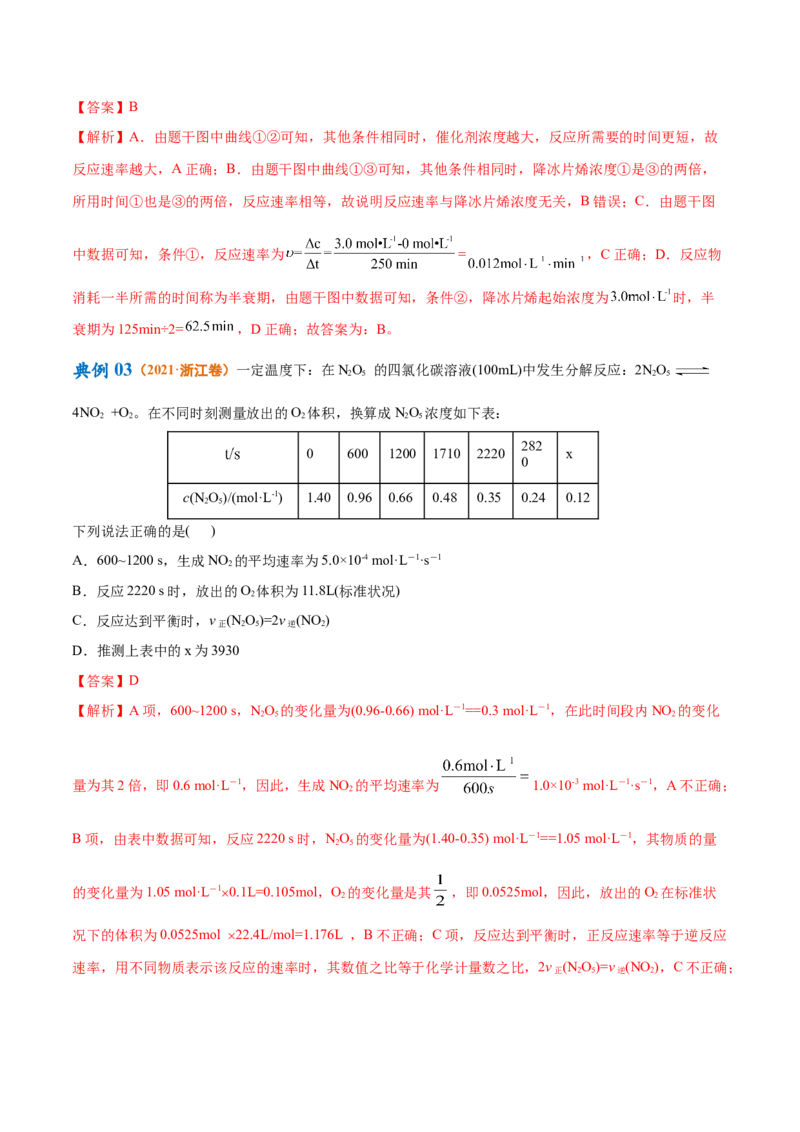 专题09化学反应速率与化学平衡（讲义）（解析版）_05高考化学_2024年新高考资料_2.2024二轮复习_高频考点2024年高考化学二轮复习高频考点追踪与预测（新高考专用）