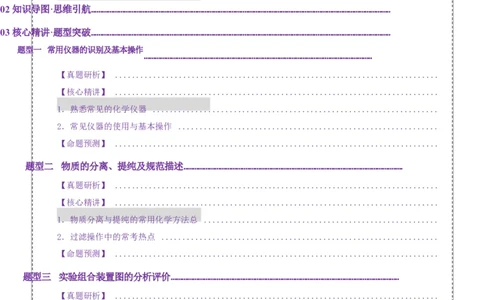 专题15化学实验基础（讲义）（解析版）_05高考化学_2025年新高考资料_二轮复习_上好课2025年高考化学二轮复习讲练测（新高考通用）3379109_主题七化学实验