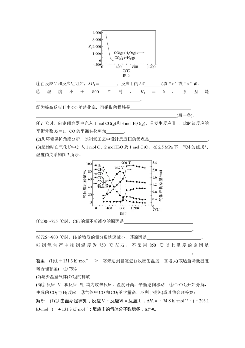 2024年高考化学一轮复习（新高考版）第8章热点强化19　化学反应速率和化学平衡简答题_05高考化学_2024年新高考资料_1.2024一轮复习_2024年高考化学一轮复习讲义（新人教新高考版）