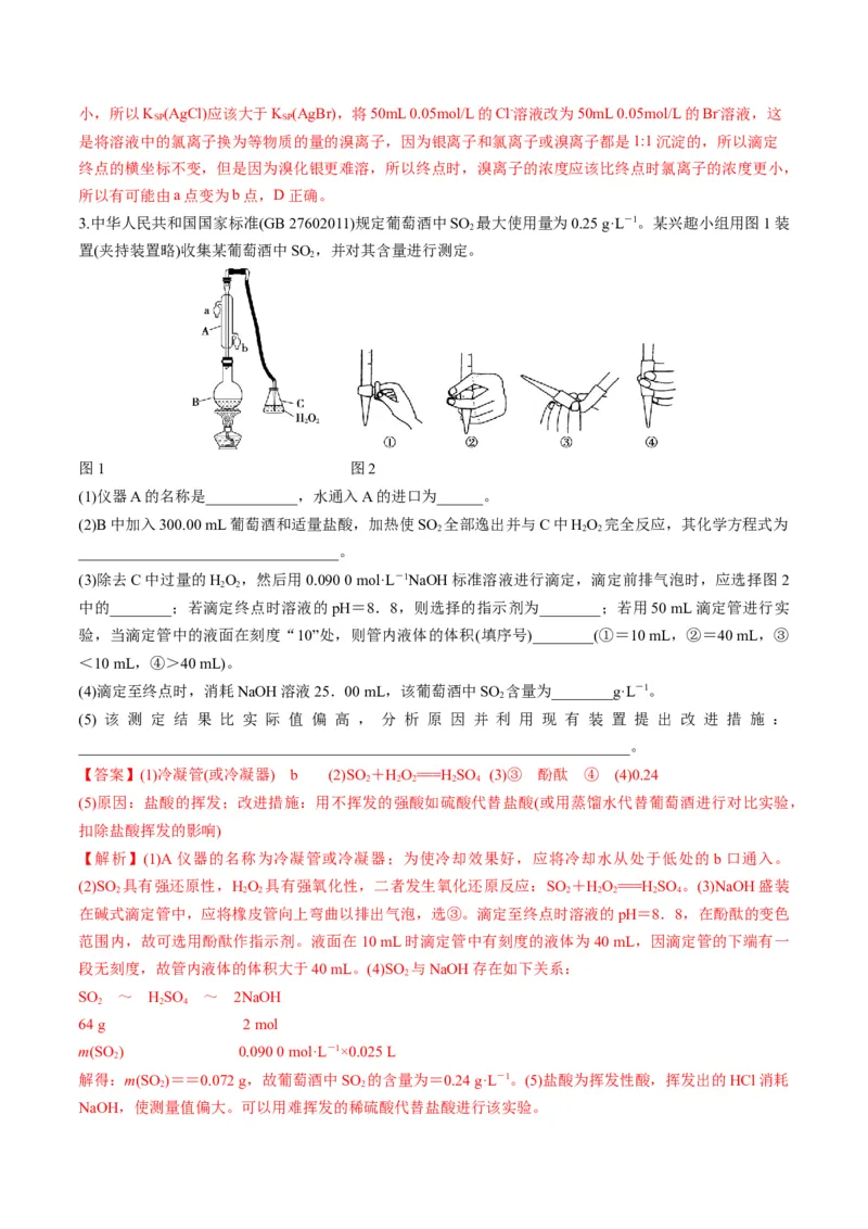 专题07水溶液中的离子平衡（专讲）-瞄准2023年高考化学二轮专题考点抢分计划（解析版）_05高考化学_新高考复习资料_2023年新高考资料_二轮复习
