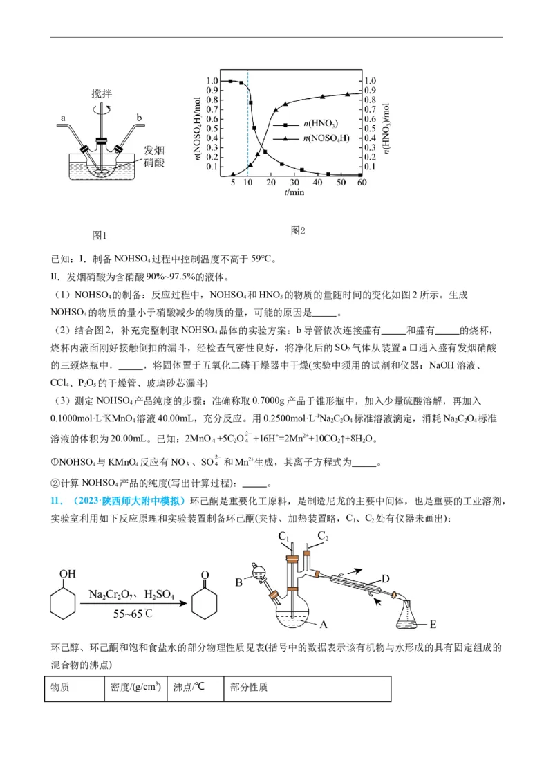 专题06实验数据的处理与分析-实验攻略备战2024年高考化学实验常考知识点全突破（原卷版）_05高考化学_新高考复习资料_2024年新高考资料_❤专项复习资料