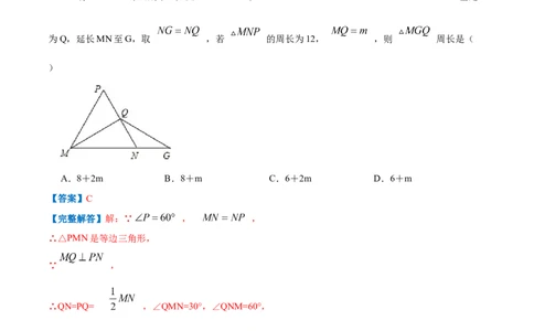专题03等腰三角形的性质（解析版）_初中数学人教版_8上-初中数学人教版_2025秋季新人教版数学八上课件教案_09-难点专项压轴训练