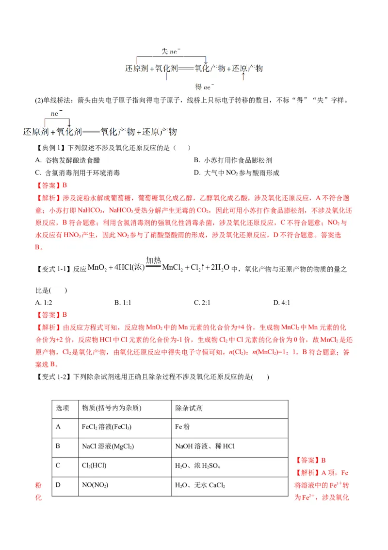 专题04氧化还原反应及其应用（专讲）-瞄准2023年高考化学二轮专题考点抢分计划（解析版）_05高考化学_新高考复习资料_2023年新高考资料_二轮复习