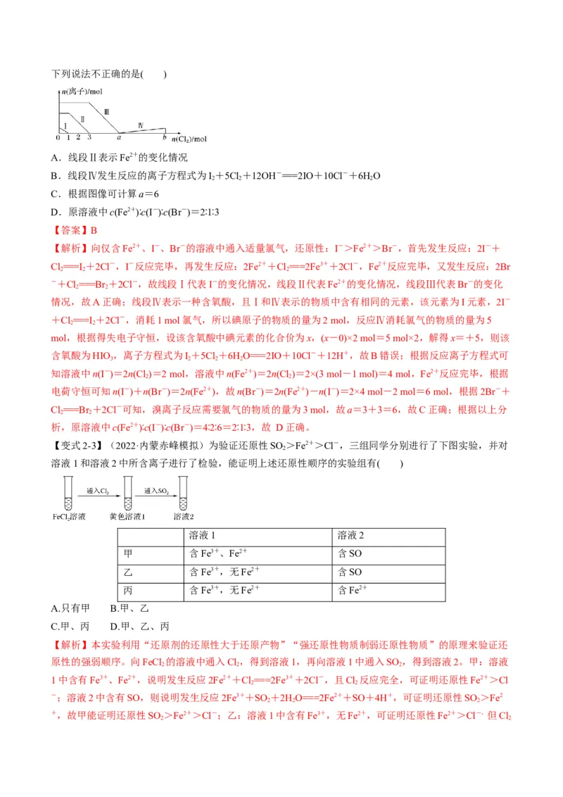 专题04氧化还原反应及其应用（专讲）-瞄准2023年高考化学二轮专题考点抢分计划（解析版）_05高考化学_新高考复习资料_2023年新高考资料_二轮复习