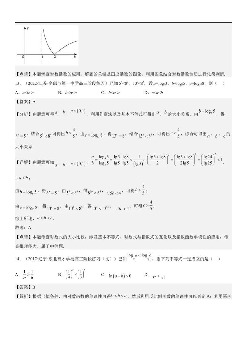 解密05各类基本初等函数（二次函数、指对幂函数等）（解析版）_2.2025数学总复习_2023年新高考资料_二轮复习_考点2023年高考数学二轮复习讲义+训练（新高考专用）