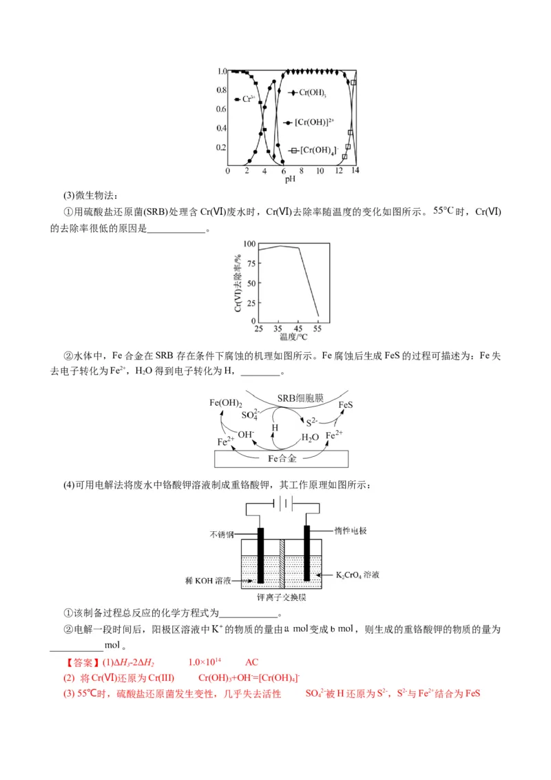 专题09化学反应原理综合(题型突破)(讲义)(解析版)_05高考化学_2024年新高考资料_2.2024二轮复习_2024年高考化学二轮复习讲练测（新教材新高考）