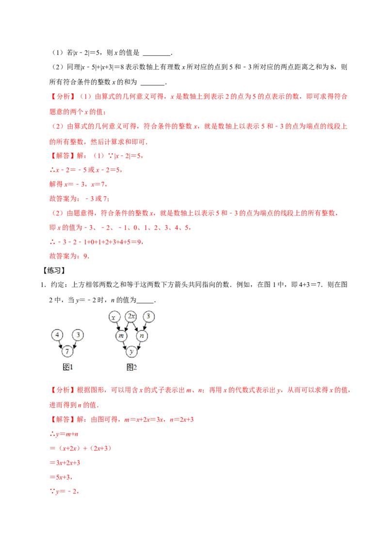 专题09有理数相关计算专题训练（解析版）_初中数学人教版_7上-初中数学人教版_7上-初中数学人教版（旧版）赠送_07专项讲练