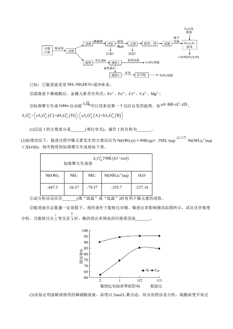 专题10化学工艺流程(题型突破)(讲义)(原卷版)_05高考化学_新高考复习资料_2024年新高考资料_二轮复习资料_2024年高考化学二轮复习讲练测（新教材新高考）_配套讲义（原卷版+解析版）