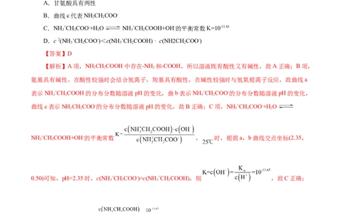 专项32分布系数图象（原卷版）_05高考化学_新高考复习资料_2023年新高考资料_专项复习_2023年高考化学热点专项导航与精练（新高考专用）