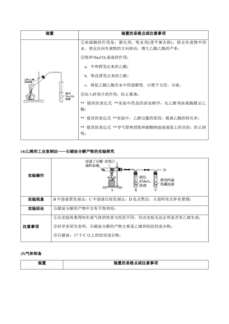 专题12化学实验仪器与基本操作（解析版）-备战2025年高考化学二轮&middot;突破提升专题复习讲义（新高考通用）_05高考化学_2025年新高考资料_二轮复习