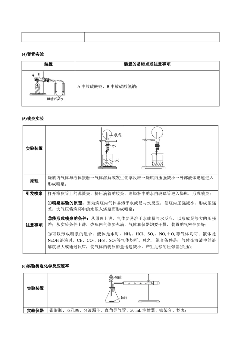 专题12化学实验仪器与基本操作（解析版）-备战2025年高考化学二轮&middot;突破提升专题复习讲义（新高考通用）_05高考化学_2025年新高考资料_二轮复习
