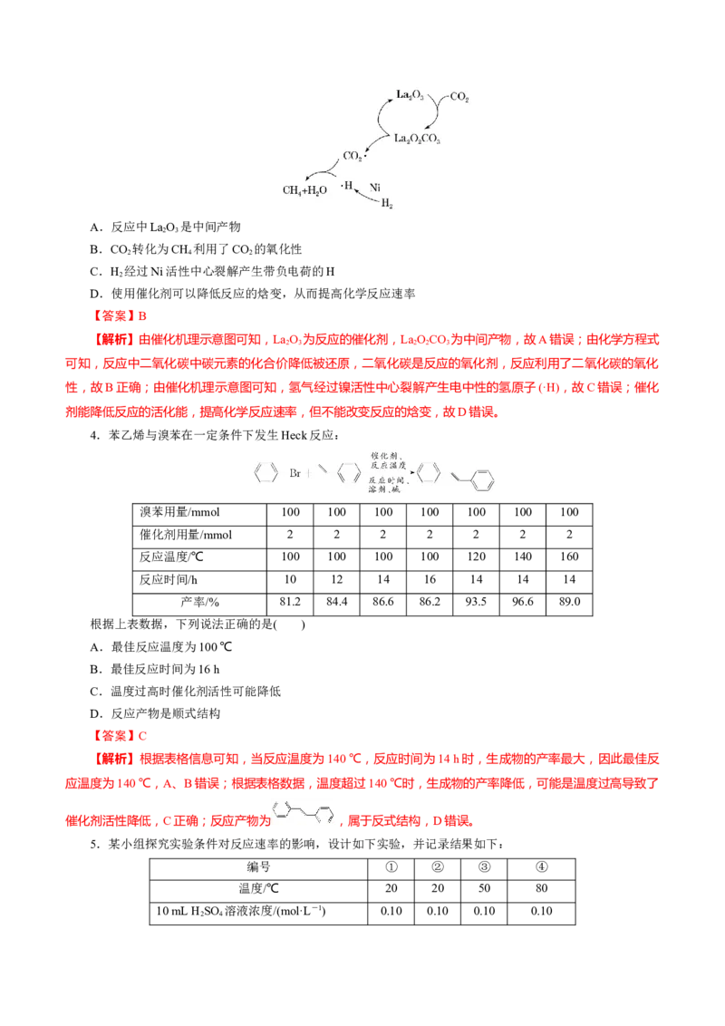 专题七能力提升检测卷（测）-2023年高考化学一轮复习讲练测（新教材新高考）（解析版）_05高考化学_新高考复习资料_2023年新高考资料_一轮复习