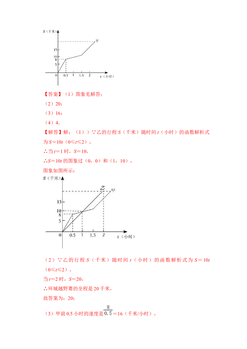 专题27一次函数应用（5大类型）（解析版）_初中数学人教版_八年级数学下册_保存转存之后查看(1)_8下-初中数学人教版（2026春新版持续更新）_旧版-可参考_06习题试卷_6期中期末复习专题