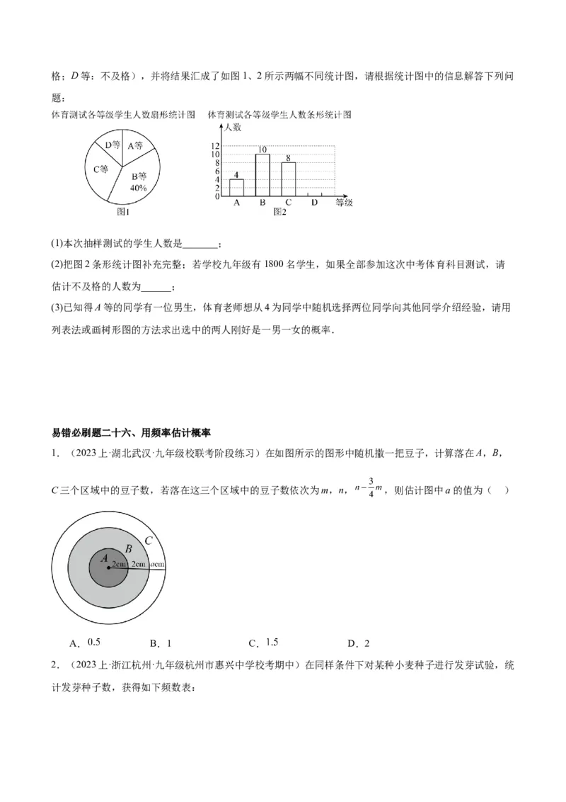 期末重难点真题特训之易错必刷题型（上册）（78题26个考点）（学生版）_初中数学_九年级数学上册（人教版）_重难点专题提升-V7_2024版