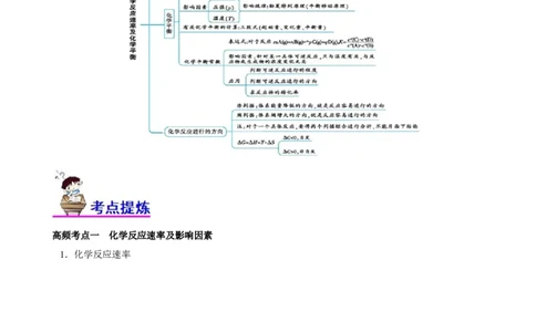 专题09化学反应速率与化学平衡（讲）（教师版）_05高考化学_通用版（老高考）复习资料_2023年复习资料_二轮复习_2023年高考化学二轮复习讲练测（全国通用）
