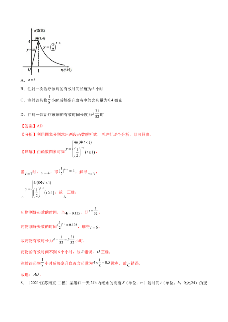 考点05函数的应用（核心考点讲与练）-2023年高考数学一轮复习核心考点讲与练（新高考专用）(解析版）_2.2025数学总复习_2023年新高考资料_一轮复习