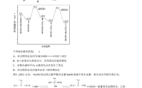 专项11催化剂、物质转化循环图-2023届高考化学二轮复习知识清单与专项练习（新高考专用）（原卷版）_05高考化学_新高考复习资料_2023年新高考资料_二轮复习_选择题