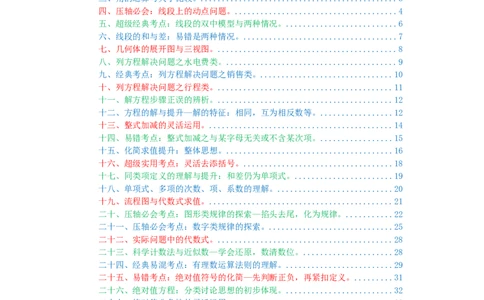 专题06期末核心考点强化练：单选100道（三十五大类）-2023-2024学年七年级数学上学期期末复习重难点突破（人教版）（解析版）_初中数学人教版_7上-初中数学人教版_06习题试卷