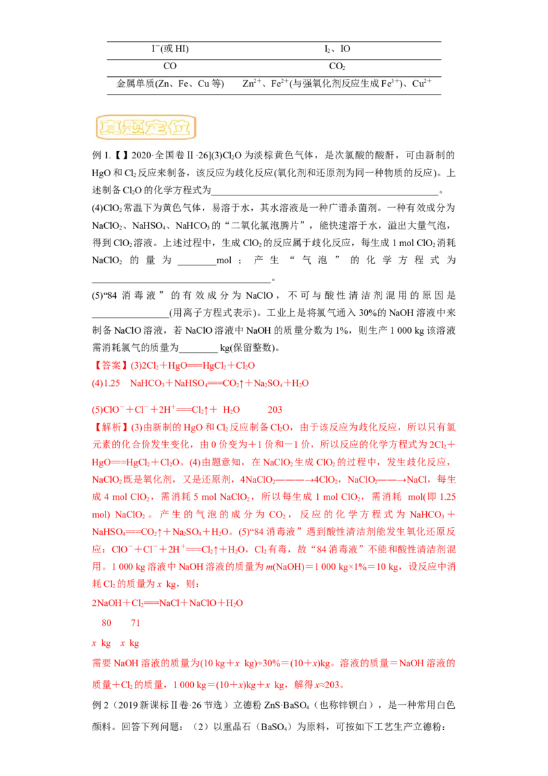 专题三复杂离子方程式的书写-冲刺2023年高考化学二轮复习核心考点逐项突破（解析版）_05高考化学_新高考复习资料_2023年新高考资料_二轮复习