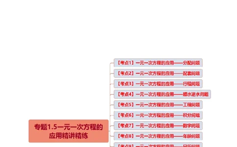 专题1.5一元一次方程的应用14大类型热门考点精讲精练-2022-2023学年七年级数学上学期复习备考高分秘籍（解析版）人教版_初中数学人教版_7上-初中数学人教版_06习题试卷