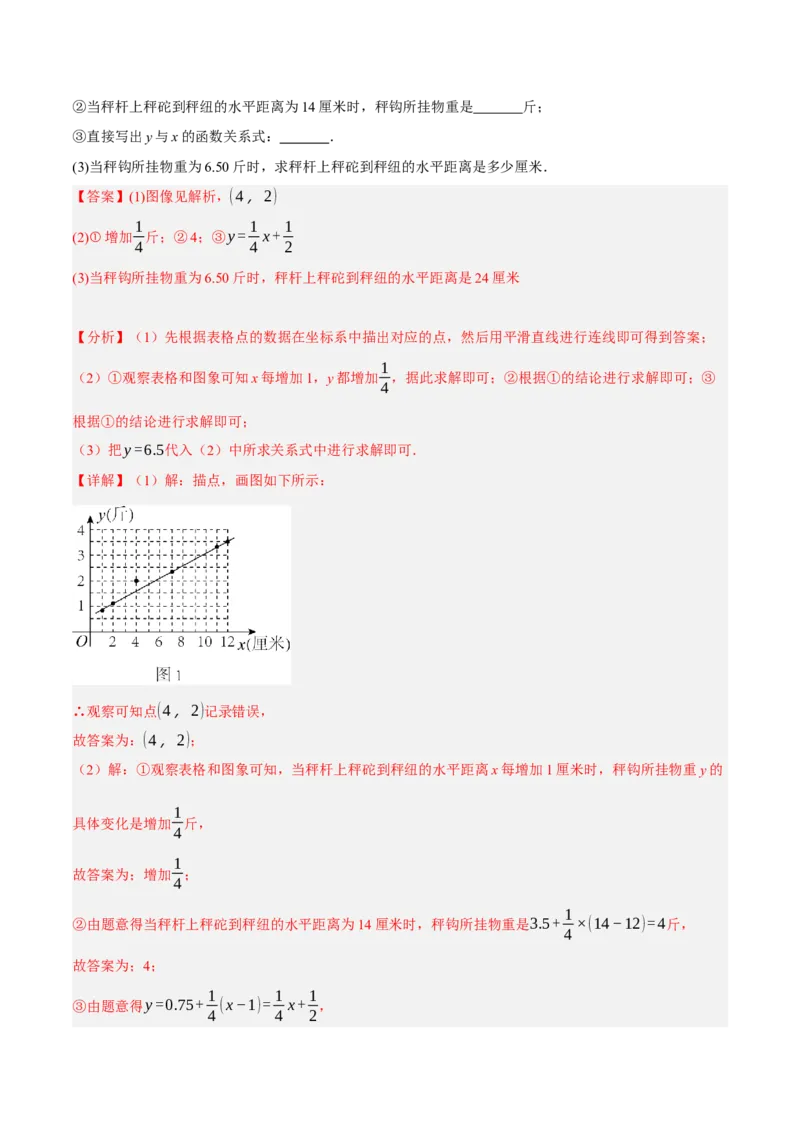 专题19.10一次函数的应用大题专练（4）其他类型问题（重难点培优30题）-拔尖特训2023年培优（解析版）人教版_初中数学人教版_八年级数学下册_保存转存之后查看(1)_旧版-可参考