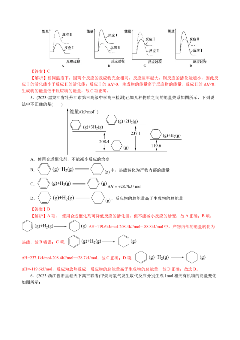 专题06化学反应与能量(讲义)(解析版)_05高考化学_2024年新高考资料_2.2024二轮复习_2024年高考化学二轮复习讲练测（新教材新高考）