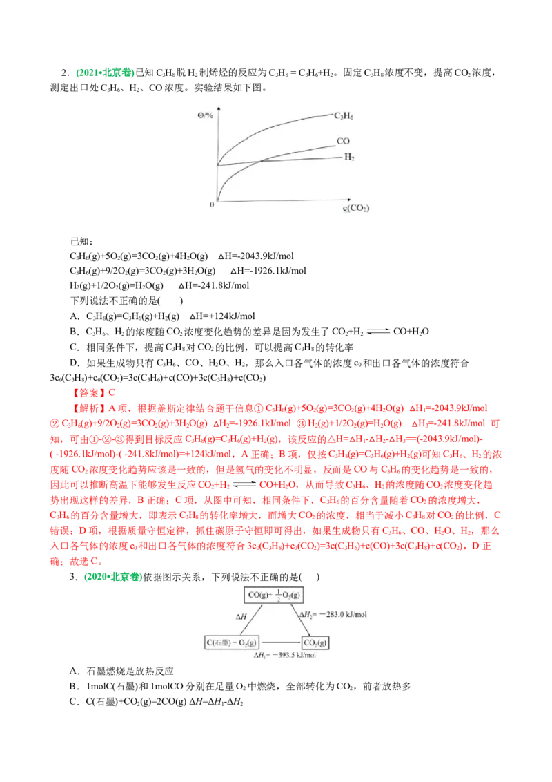 专题06化学反应与能量(讲义)(解析版)_05高考化学_2024年新高考资料_2.2024二轮复习_2024年高考化学二轮复习讲练测（新教材新高考）