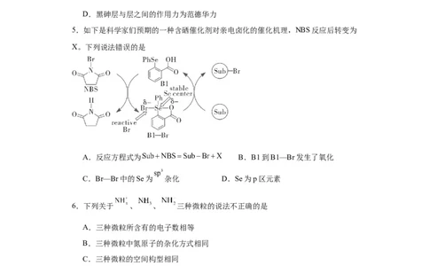 专项训练杂化轨道类型的判断（原卷版）_05高考化学_新高考复习资料_2024年新高考资料_一轮复习资料_2024届高三化学一轮复习&mdash;专项训练
