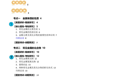专题05元素及其化合物的性质与应用(讲义)(原卷版)_05高考化学_新高考复习资料_2024年新高考资料_二轮复习资料_2024年高考化学二轮复习讲练测（新教材新高考）
