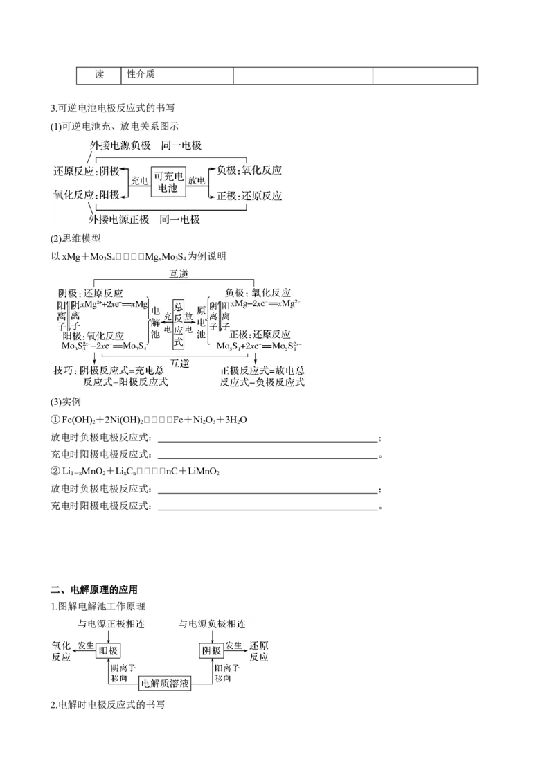 专项07电化学-2023届高考化学二轮复习知识清单与专项练习（新高考专用）（原卷版）_05高考化学_新高考复习资料_2023年新高考资料_二轮复习_选择题
