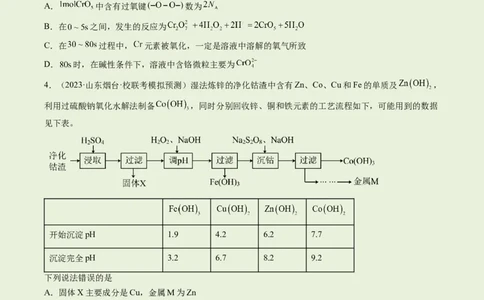 专题03离子反应（分层练）（原卷版）_05高考化学_新高考复习资料_2024年新高考资料_二轮复习资料_高频考点解密2024年高考化学二轮复习高频考点追踪与预测（新高考专用）_分层练