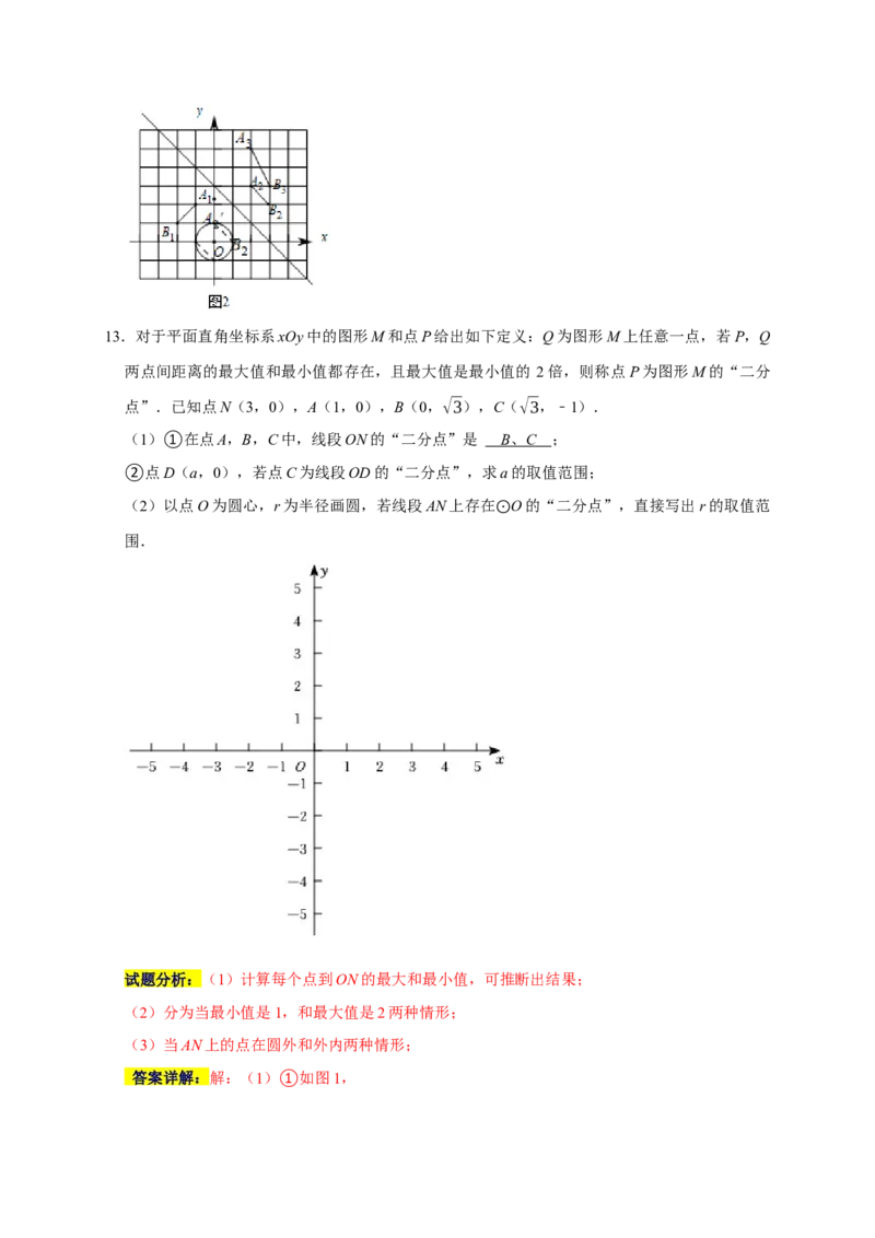 专题12压轴大题精选二（圆，相似）（解析版）_初中数学人教版_9上-初中数学人教版_06习题试卷_7期中期末复习专题_2022-2023学年九年级数学上学期期末分类复习满分冲刺（人教版）