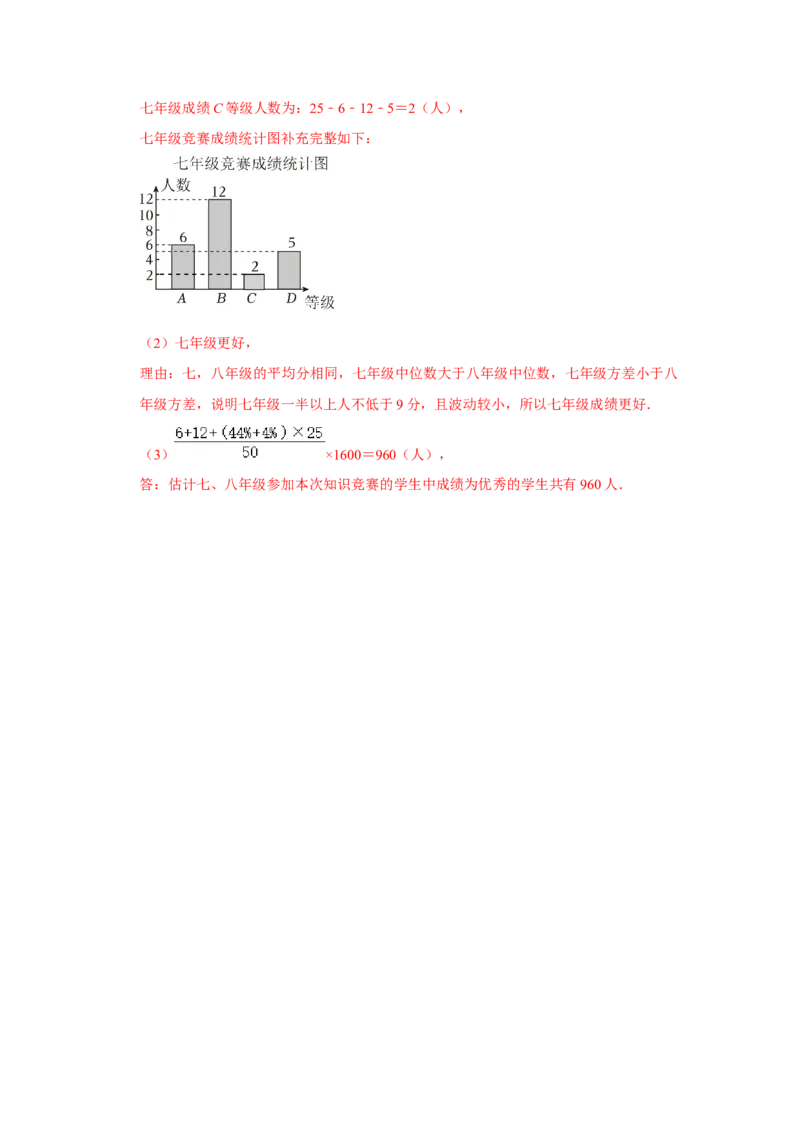 第01讲数据的分析（知识解读+达标检测）（教师版）_初中数学_八年级数学下册（人教版）_知识解读与题型专练-V14_2024版