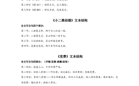 第二单元（知识清单）-（统编版选择性必修中册）_高语_高中语文_选择性必修中册_知识清单