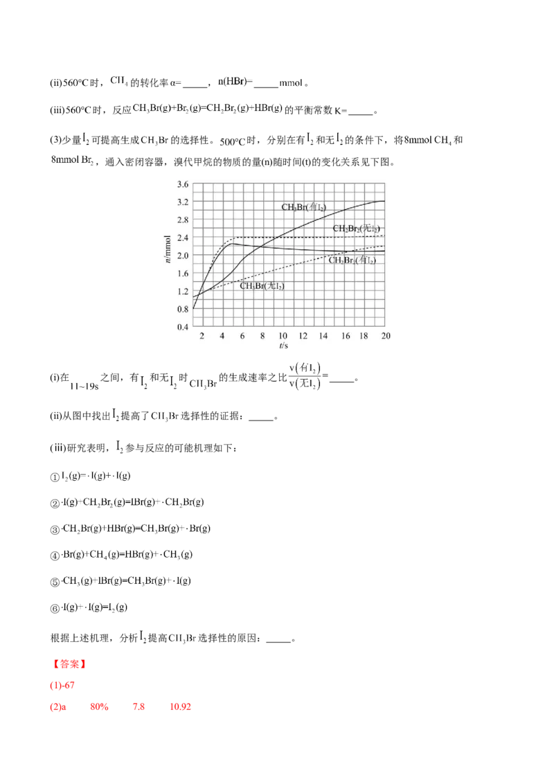 专题28化学反应原理综合题（解析版）-备战2025年高考化学二轮&middot;突破提升专题复习讲义（新高考通用）_05高考化学_2025年新高考资料_二轮复习_01高考语文等多个文件