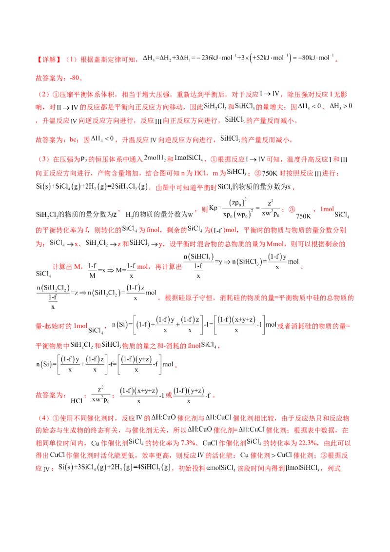专题28化学反应原理综合题（解析版）-备战2025年高考化学二轮&middot;突破提升专题复习讲义（新高考通用）_05高考化学_2025年新高考资料_二轮复习_01高考语文等多个文件
